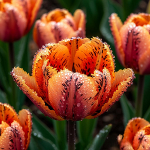 Тюльпан Литл Джем купить по цене от 199р. в интернет-магазине «Посадика» с доставкой почтой в в Москве и по всей России – [изображение №1].